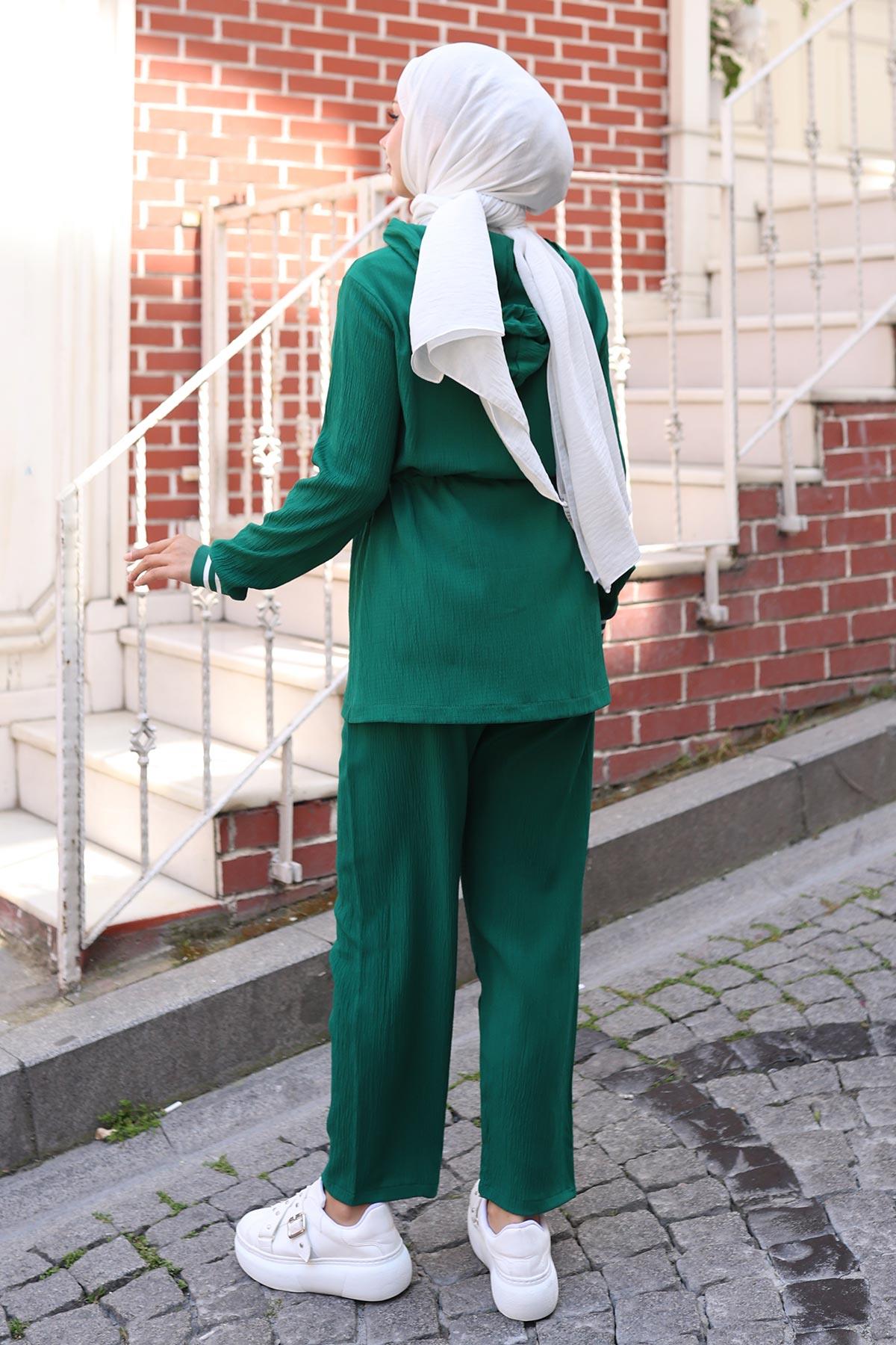 Ribana Detaylı Takım Yeşil