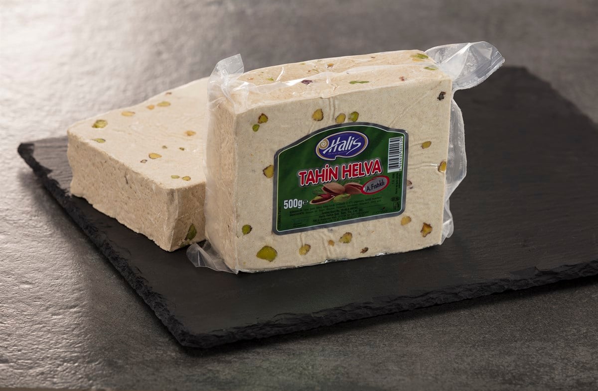 Vakumlu Helva Antep Fıstıklı (0,5 Kg)