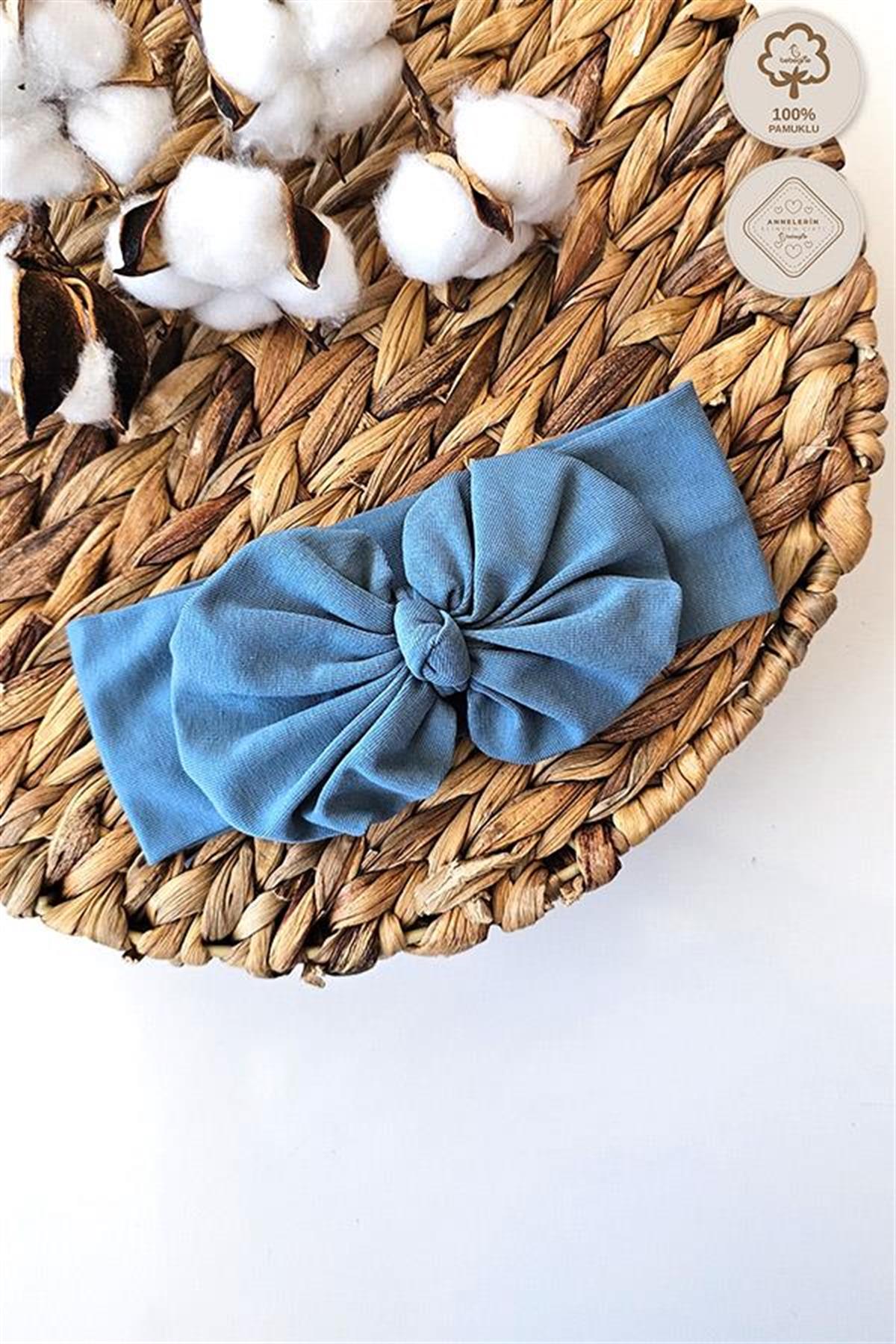 0-6 AY BEBEK KELEBEK BANDANA (RENK SEÇİNİZ)