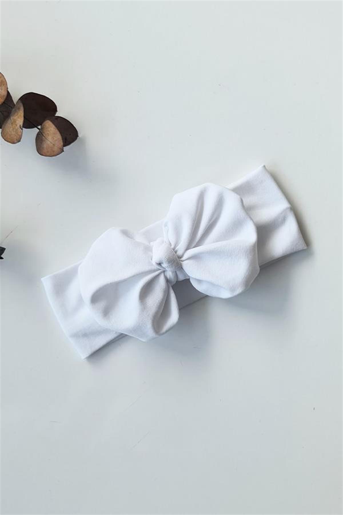 0-6 AY BEBEK KELEBEK BANDANA (RENK SEÇİNİZ)