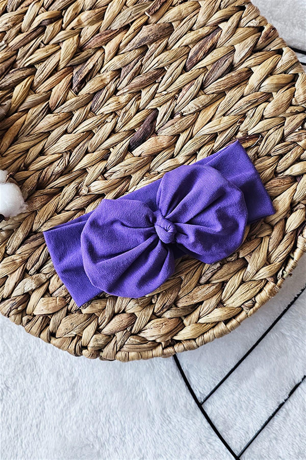 6-24 AY BEBEK KELEBEK BANDANA (RENK SEÇİNİZ)