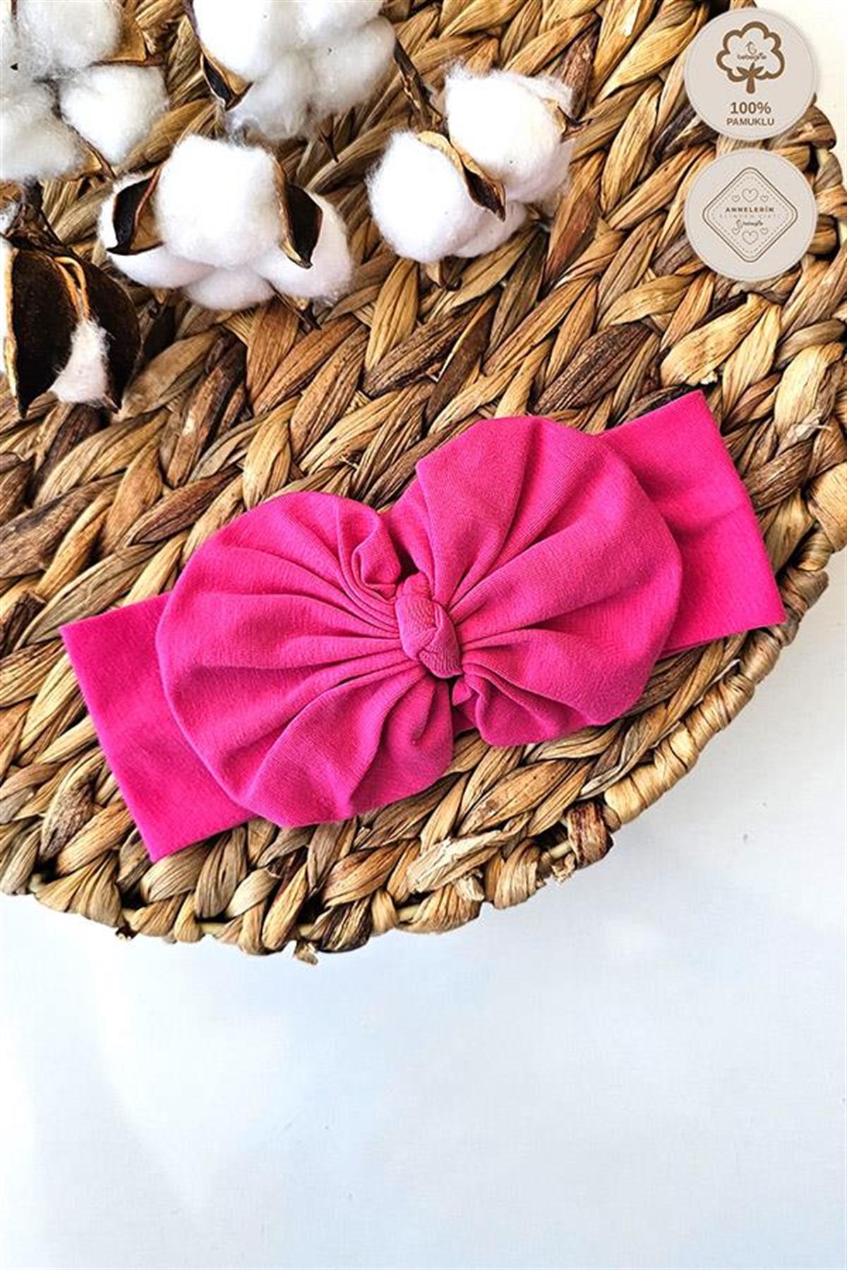 6-24 AY BEBEK KELEBEK BANDANA (RENK SEÇİNİZ)