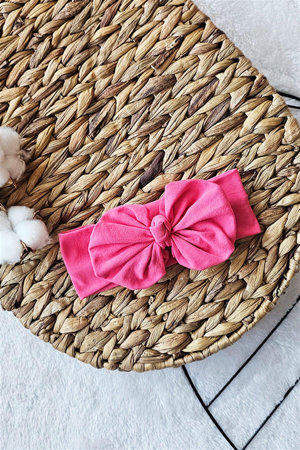 6-24 AY BEBEK KELEBEK BANDANA (RENK SEÇİNİZ)