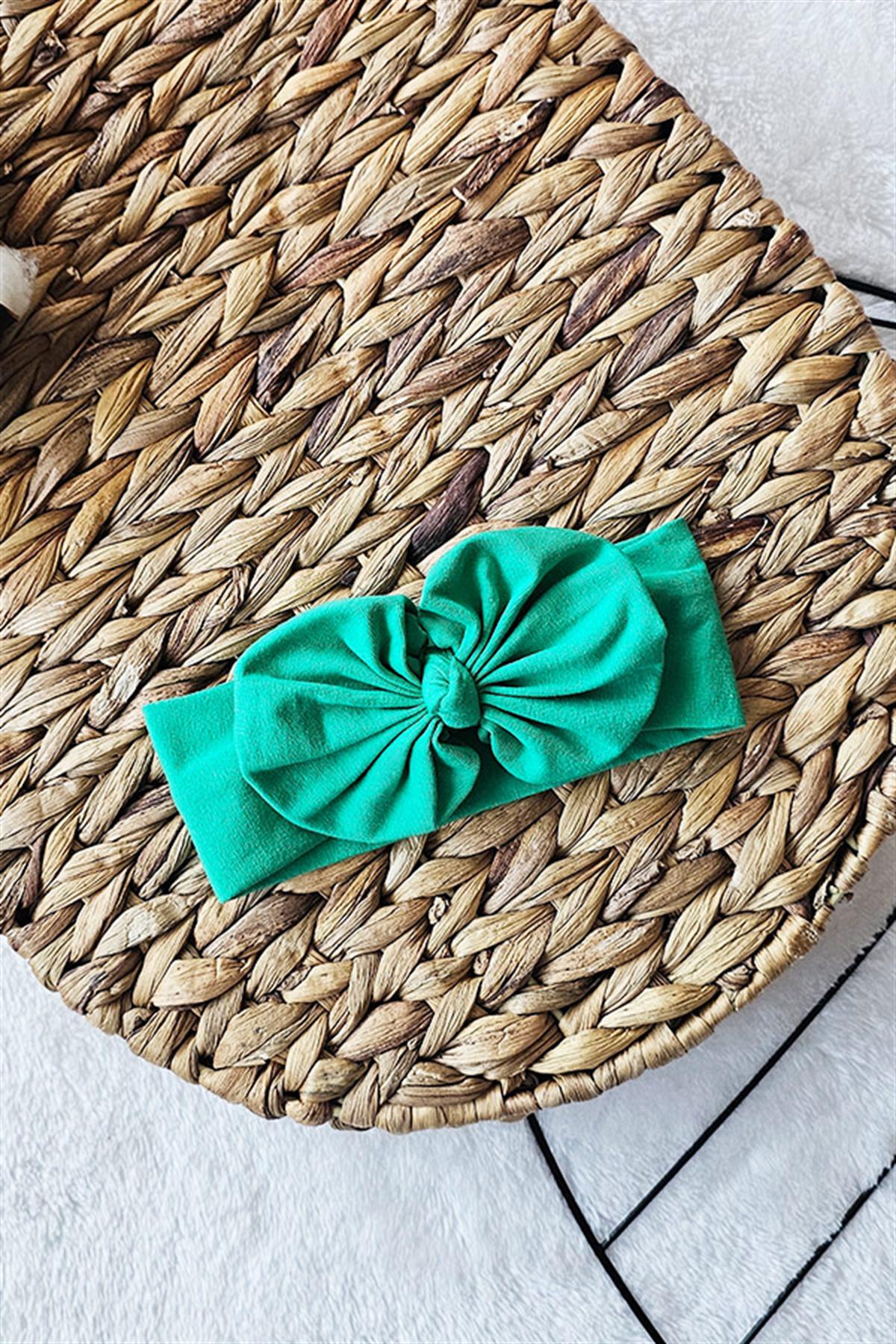 6-24 AY BEBEK KELEBEK BANDANA (RENK SEÇİNİZ)