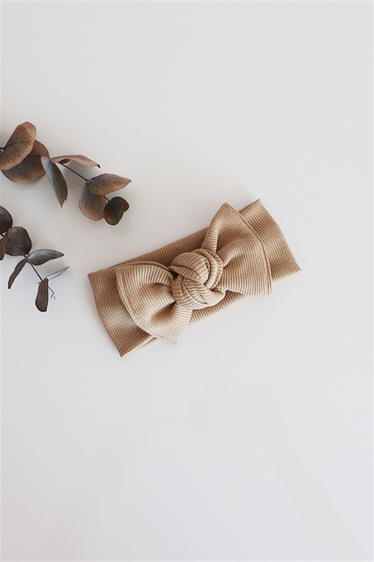 Açık Camel Renkli Yeni Ribana Bandana