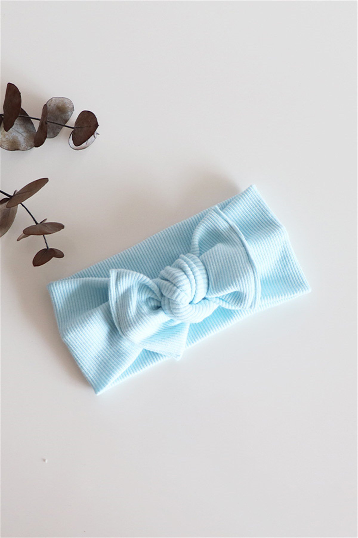 Açık Mavi Renkli Ribana Bandana