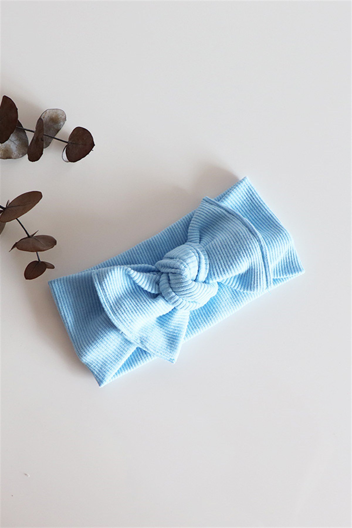 Bebe Mavi Renkli Ribana Bandana