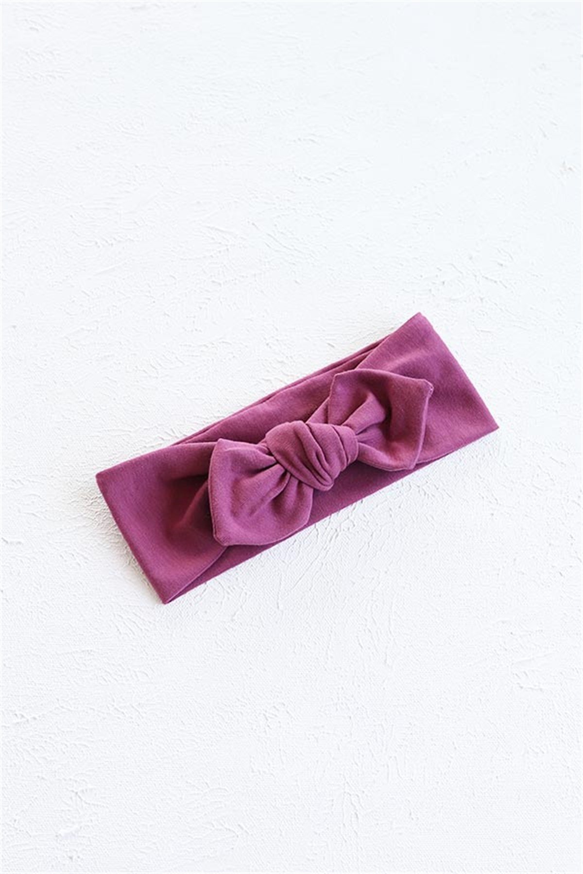 Canlı Mor Renk Tavşan Kulak Bandana