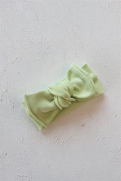 Fıstık Yeşil Renkli Yeni Ribana Bandana