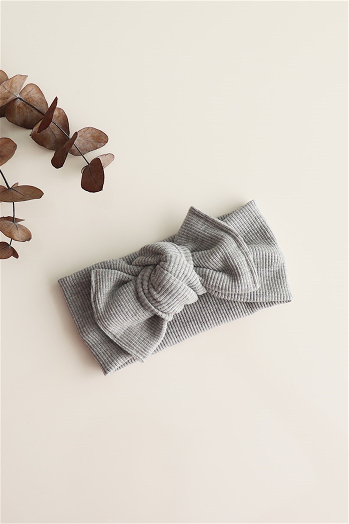 Gri Renkli Ribana Bandana