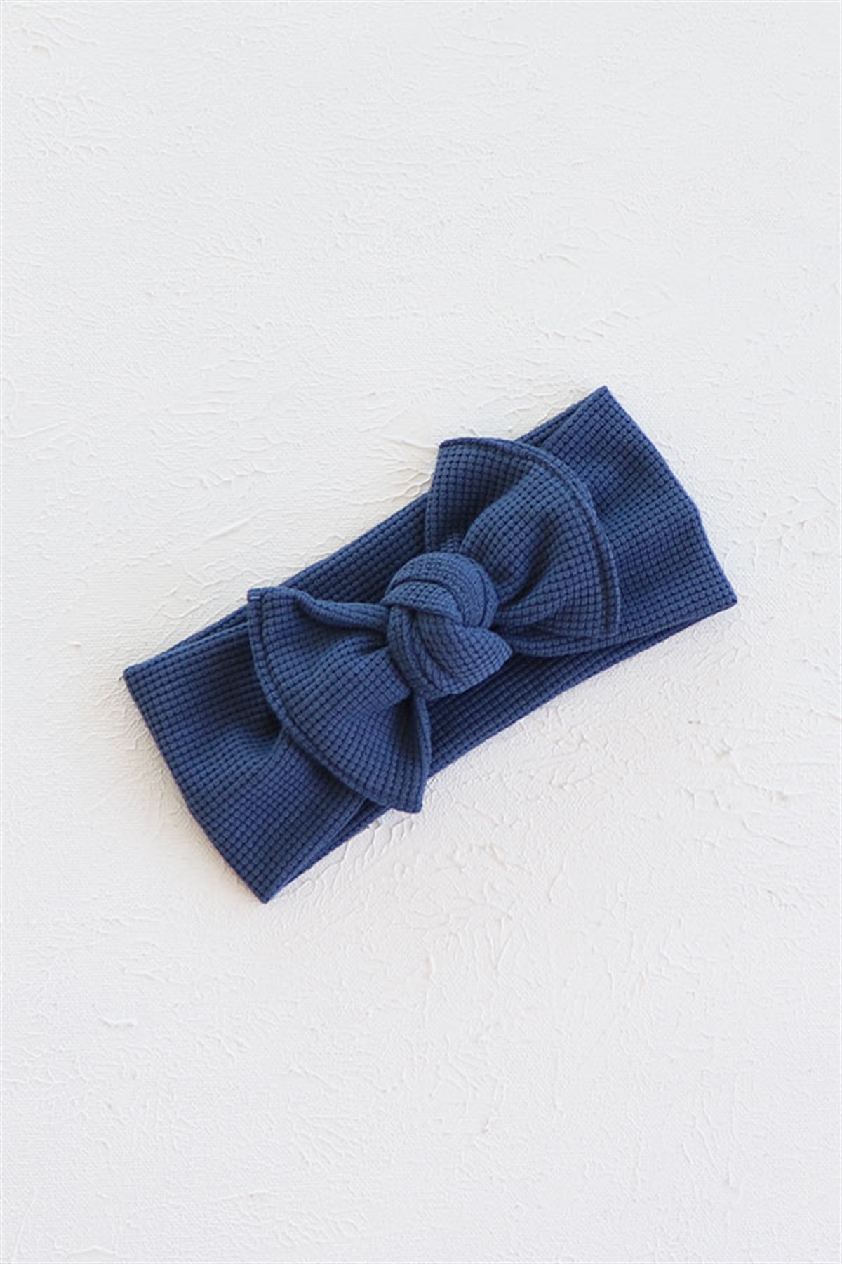 İndigo Renkli Waffle Bandana