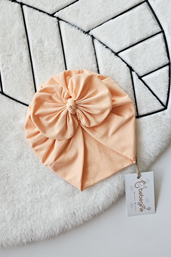 Kavuniçi Renkli Düğüm Fiyonk Bone