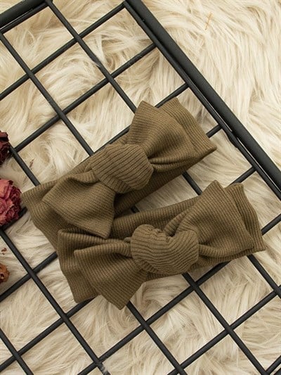 Kına Yeşili Renkli Ribana Bandana