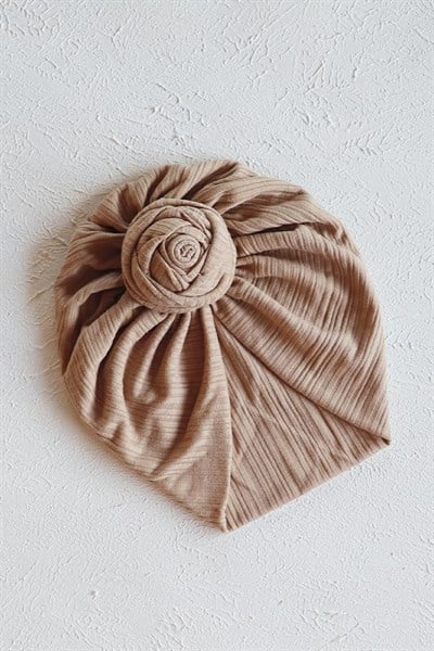 Koyu Camel Renkli Gül Bone
