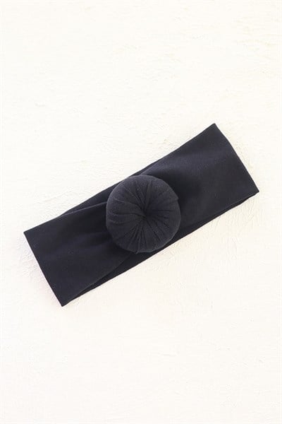 Lacivert Renkli Bebek Donut Bandana