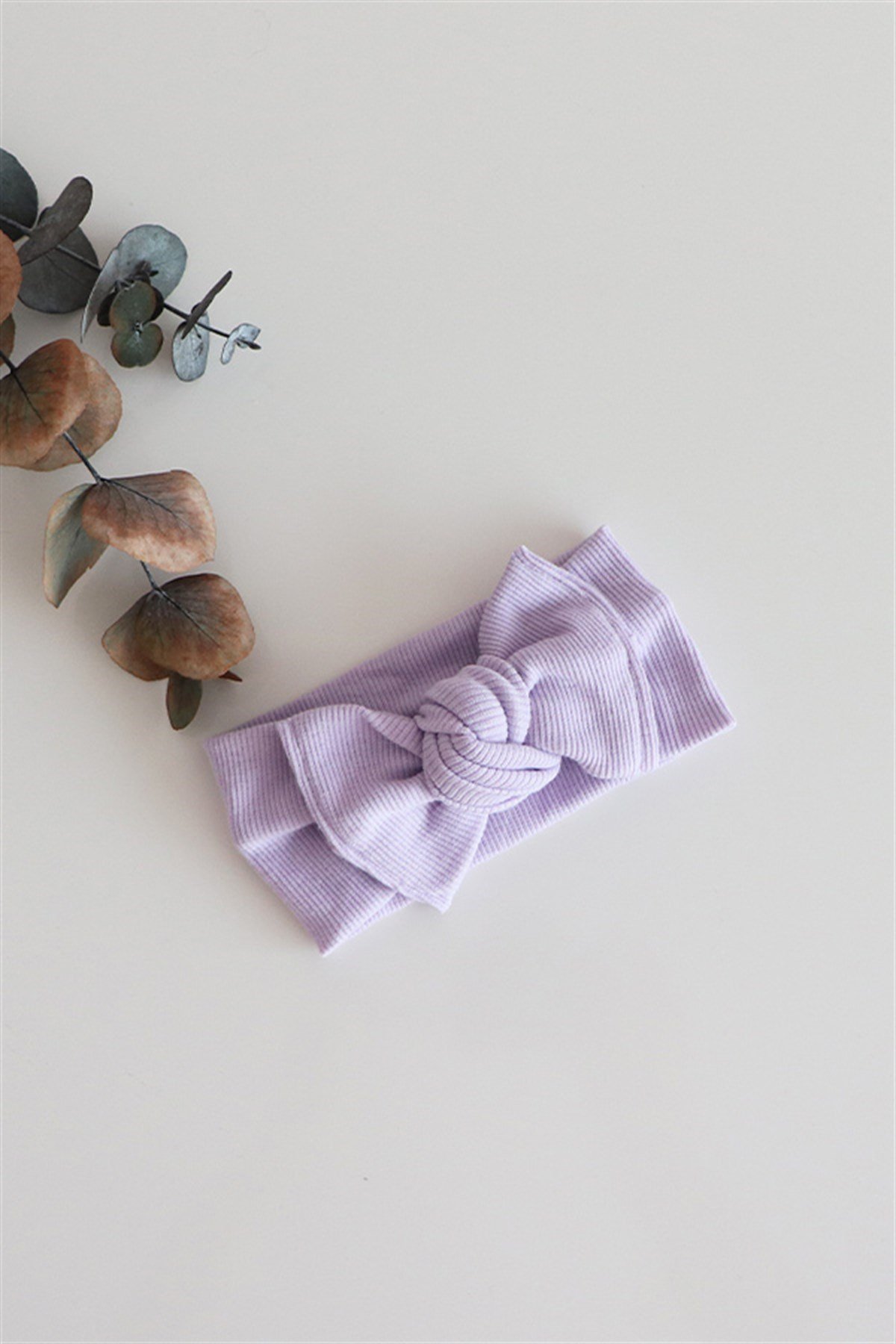 Lila Yeni Renkli Ribana Bandana