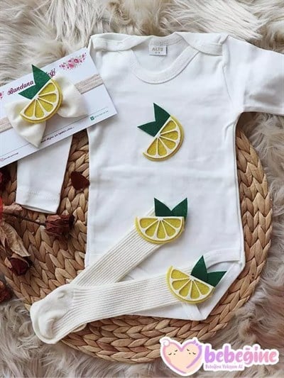 Limon Konseptli Bebek Takım