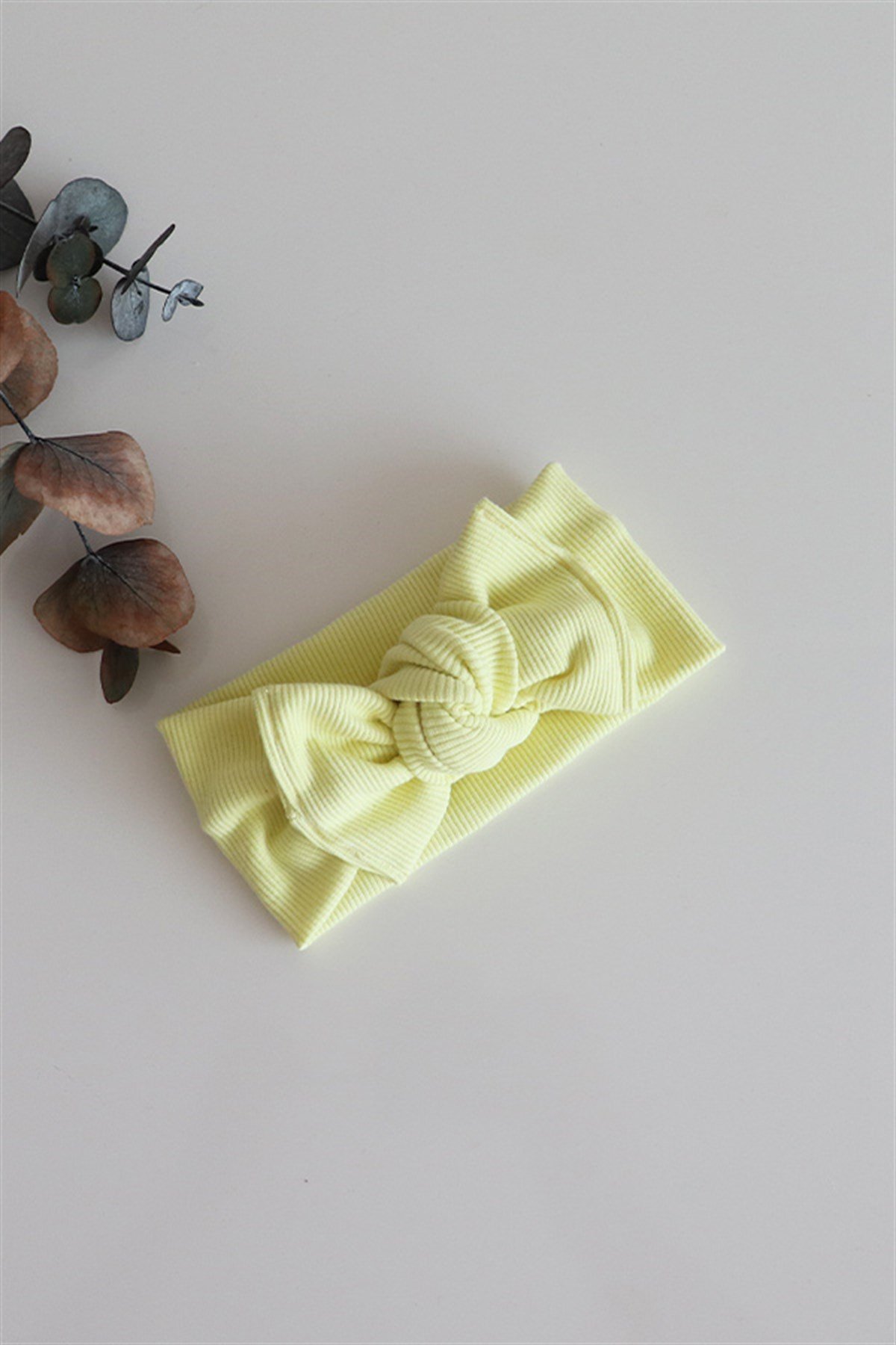 Limon Sarı Renkli Ribana Bandana