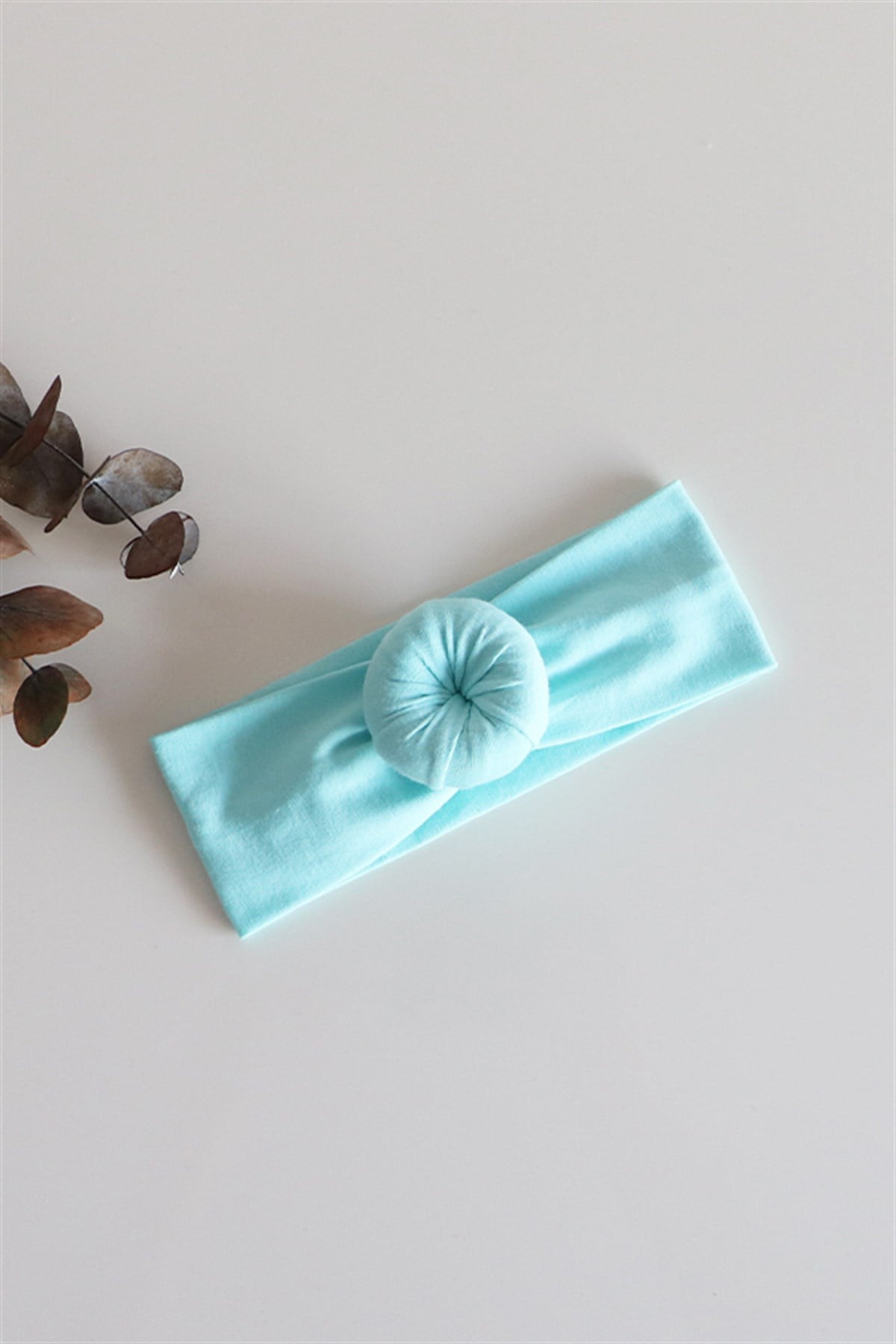 Mint Yeşili Renkli Donut Bandana