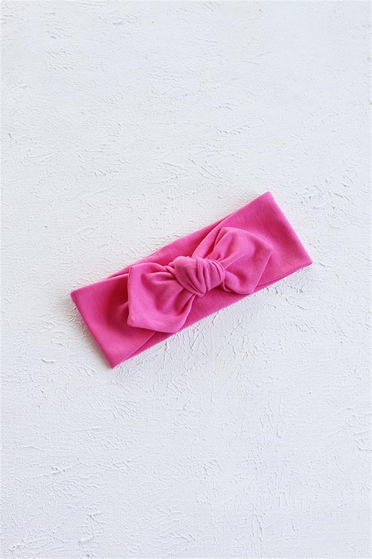 Şeker Pembe Renkli Tavşan Kulak Bandana