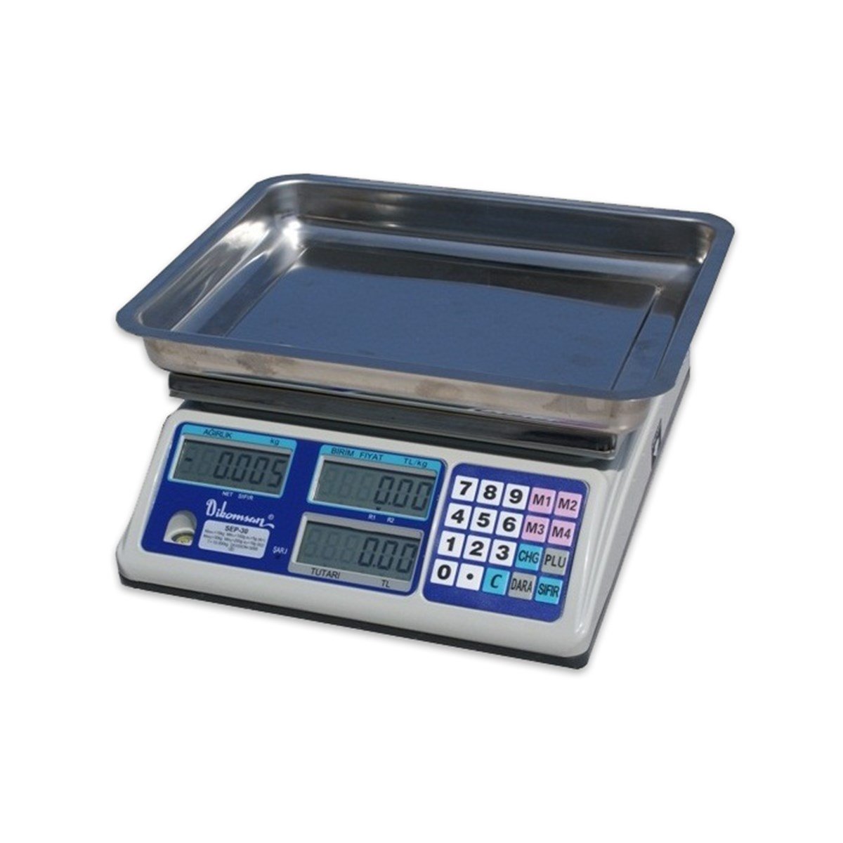 Dikomsan SEP  Fiyat Hesaplamalı Terazi |30 Kg |