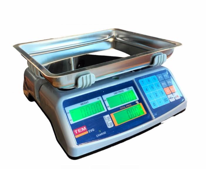 EVG-030 Çukur Kefeli 30 kg Pazarcı terazisi