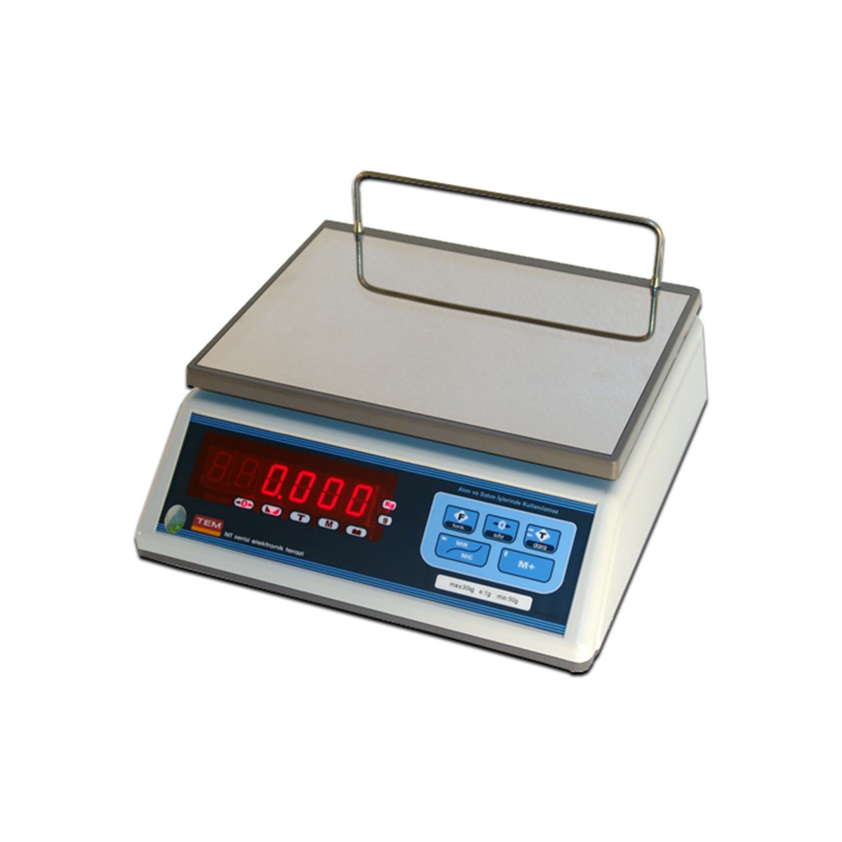 TEM EGE NT Tartım Terazisi | 3 Kg| 6 Kg |15 Kg | 30 Kg |