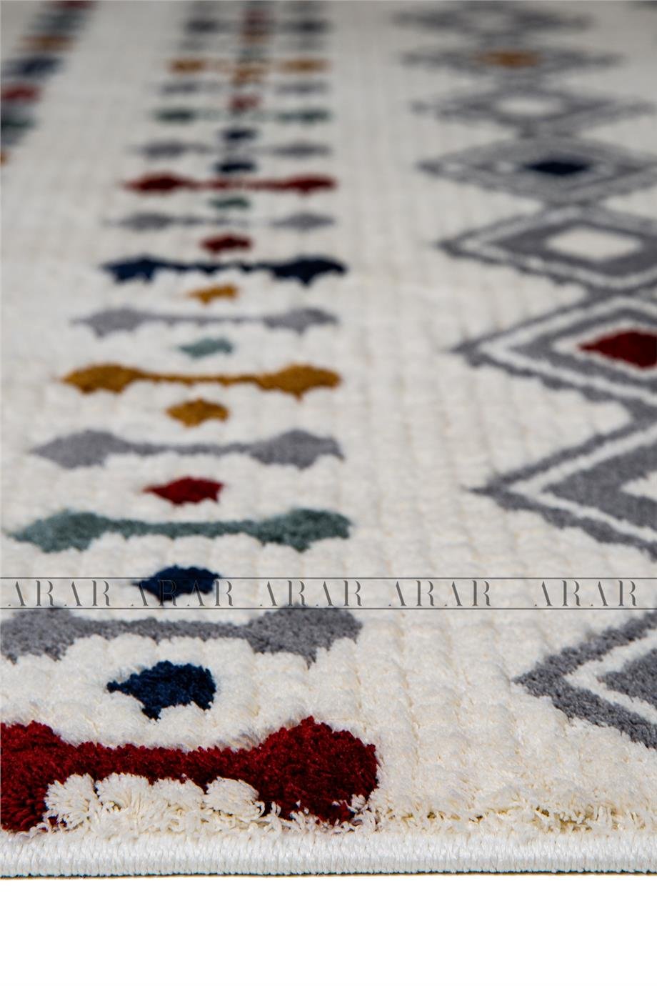 Bodrum 1002 Multi-bej Antitoz Dokuma Taban Yumusak Dokulu Makine Halısı