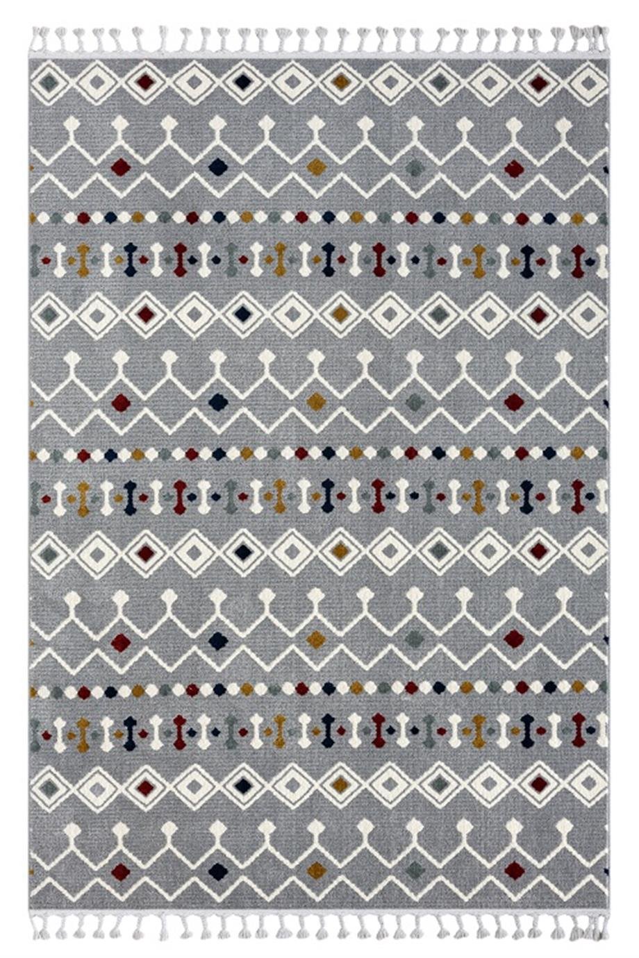 Bodrum 1002 Multi-Gri Antitoz Dokuma Taban Yumusak Dokulu Makine Halısı