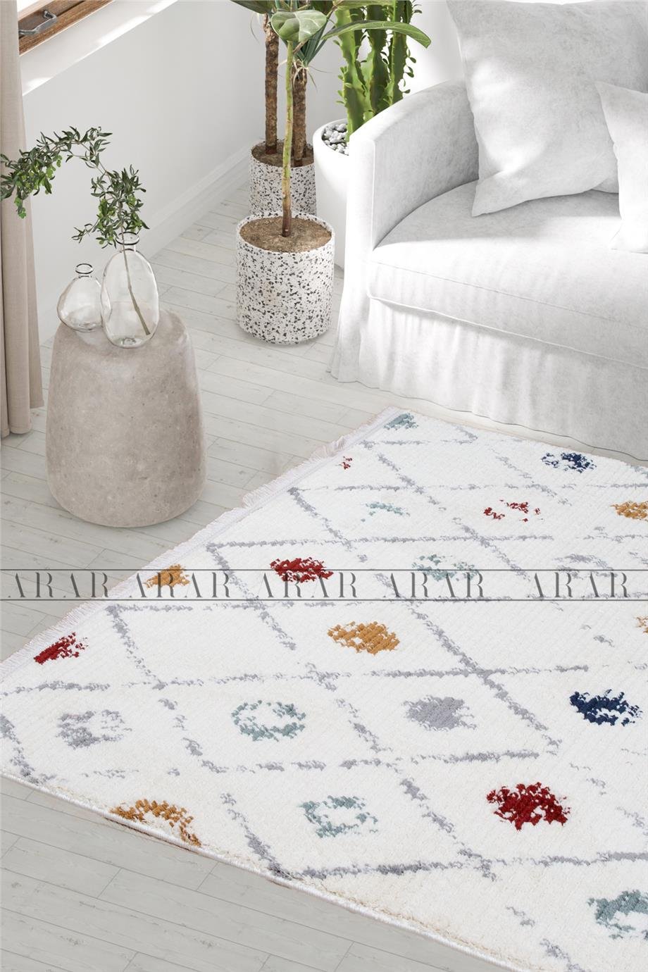 Bodrum 1003 Multi Antitoz Dokuma Taban Yumusak Dokulu Makine Halısı