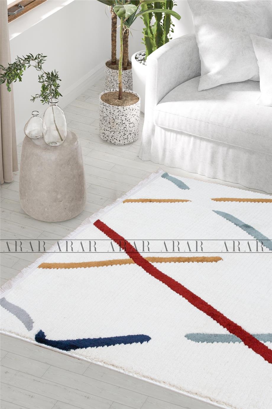 Bodrum 1004 Multi  Antitoz Dokuma Taban Yumusak Dokulu Makine Halısı