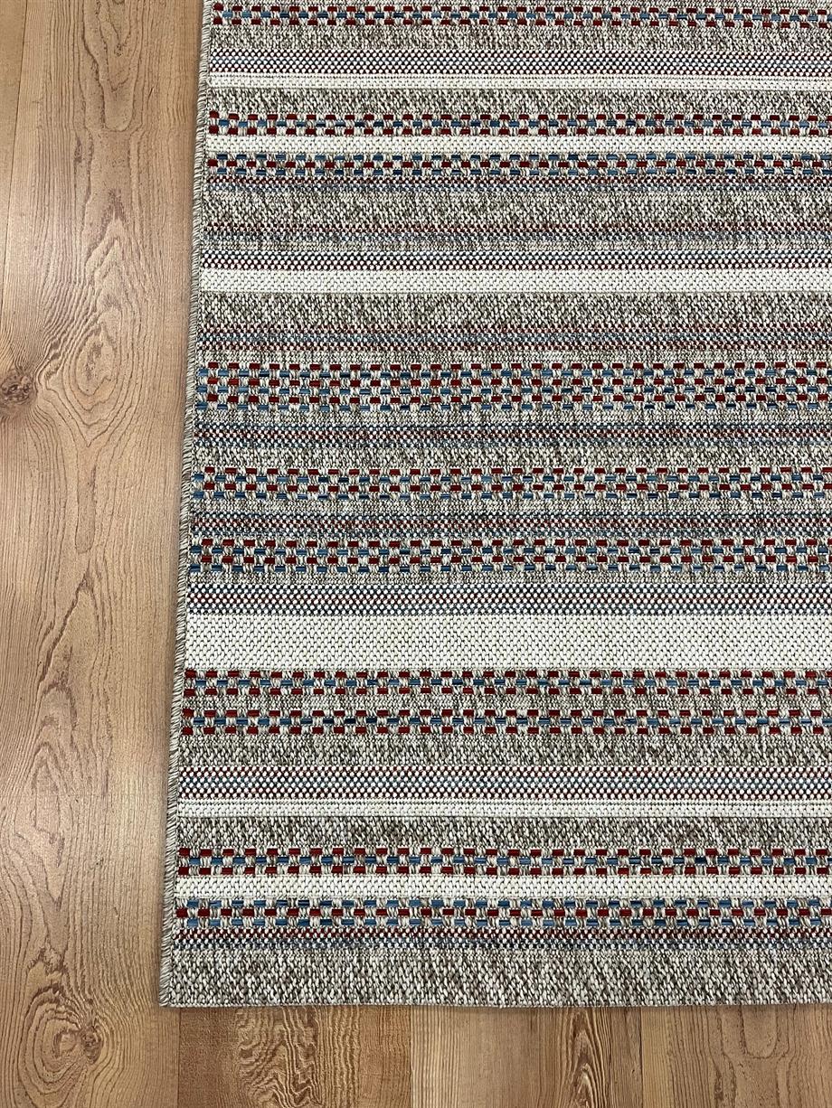 Lazio 2550 BORDO JÜT&SİSAL ÖRGÜ DOKUMA TABANLI HALI