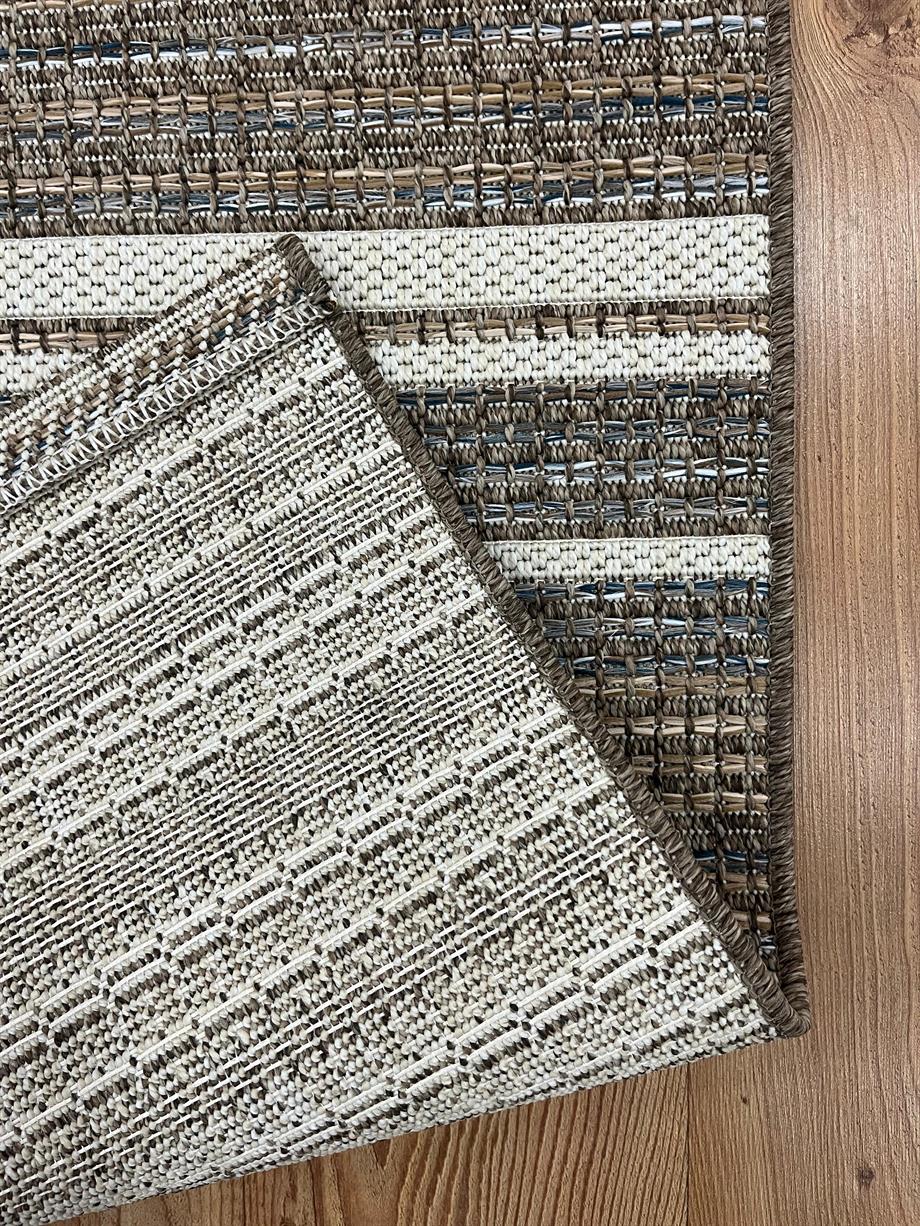 Lazio 2551 MAVİ JÜT&SİSAL ÖRGÜ DOKUMA TABANLI HALI