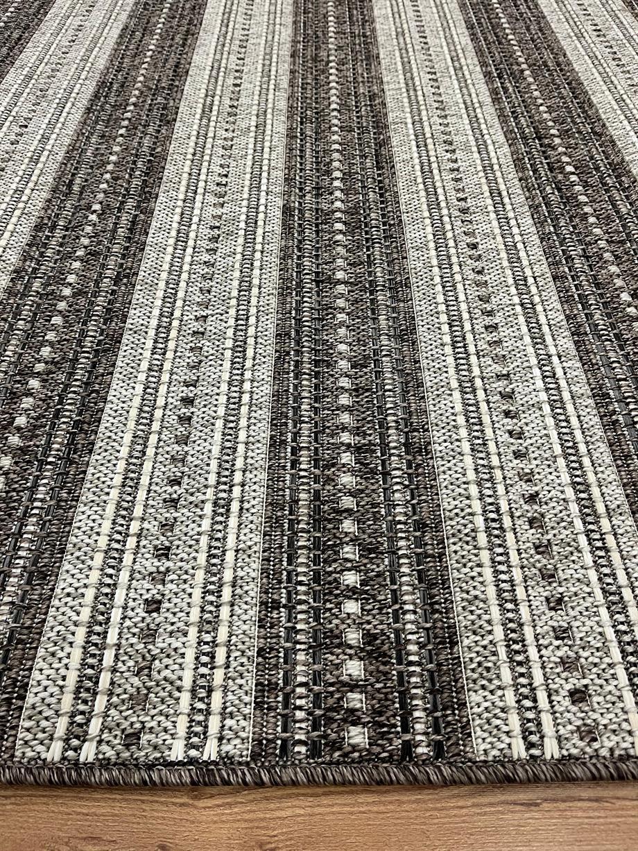 Lazio 2552 ANTRASİT JÜT&SİSAL ÖRGÜ DOKUMA TABANLI HALI