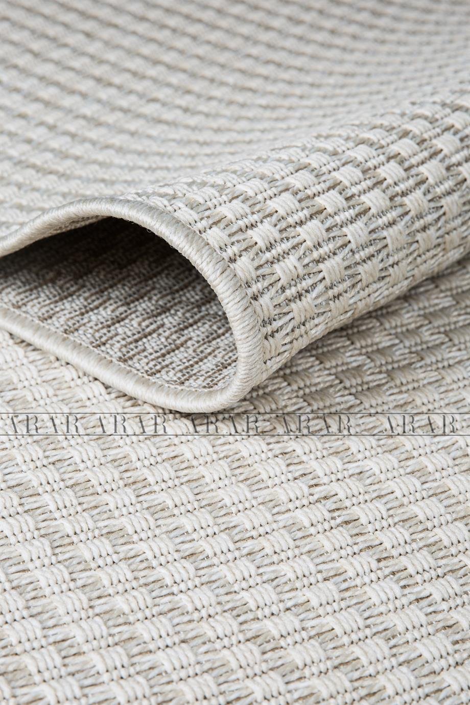 Lazio 666 KREM JÜT&SİSAL ÖRGÜ DOKUMA TABAN HALI