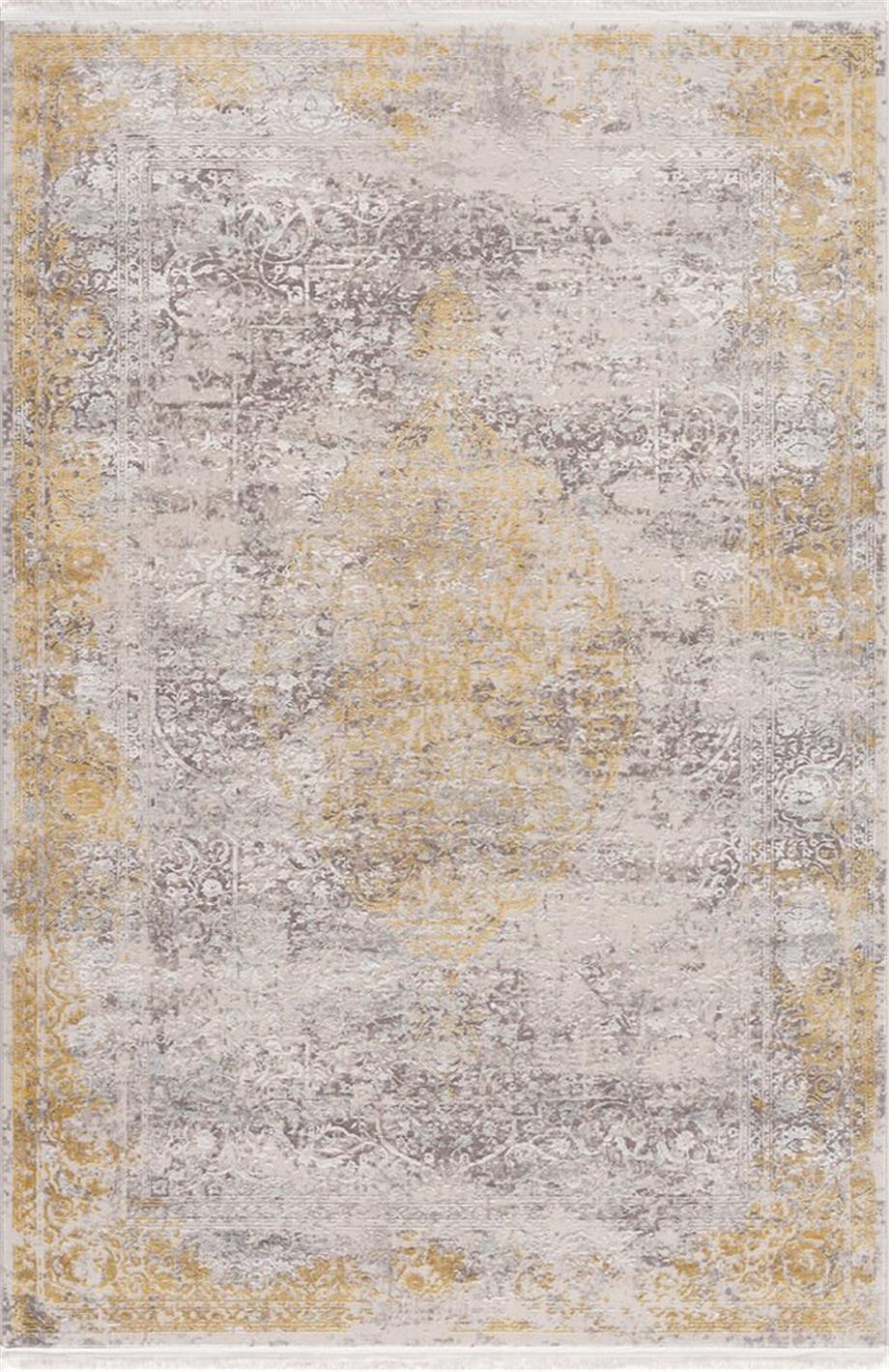 SANAT HALI DOKU 1099 - SANAT HALI - Doku - GRİ - 80 X 150