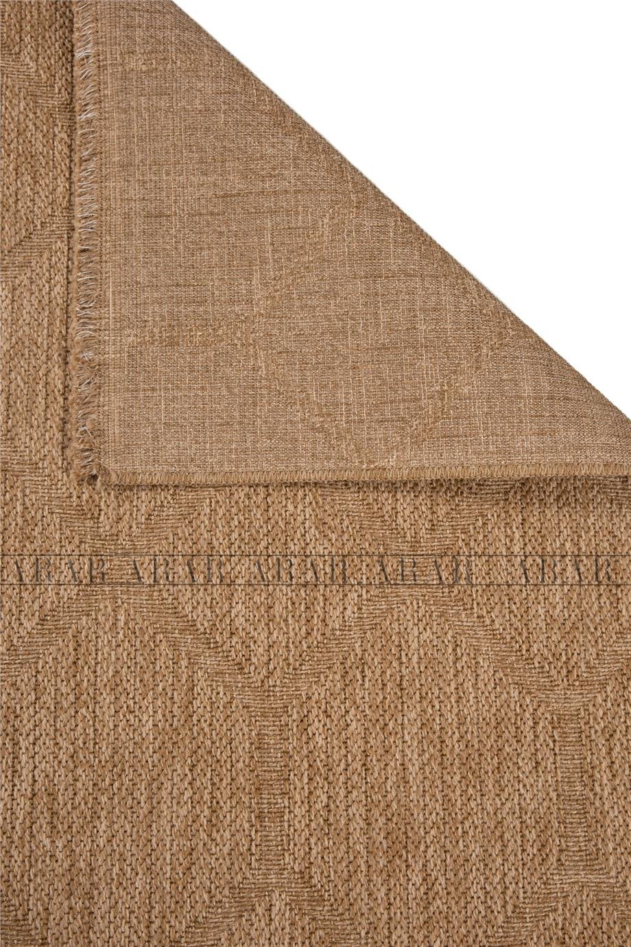 Sedir 669 Bej Jüt&Sisal Dokuma Tabanlı Antitoz Halı