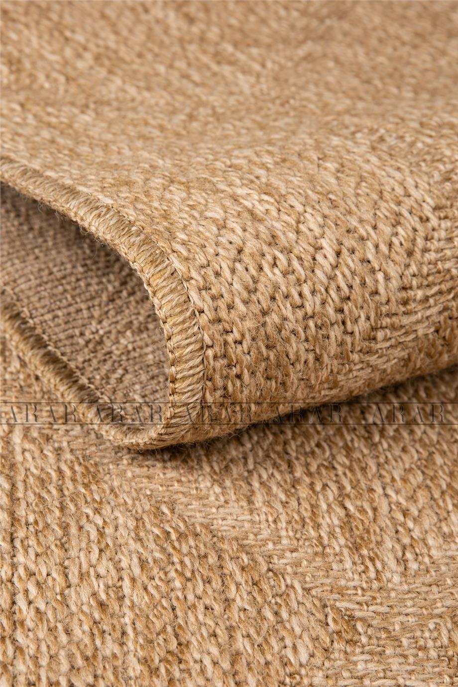 Sedir 669 Bej Jüt&Sisal Dokuma Tabanlı Antitoz Halı