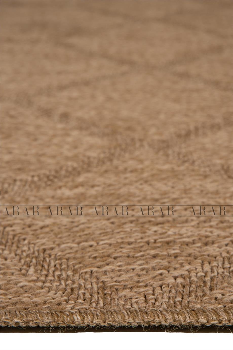 Sedir 669 Bej Jüt&Sisal Dokuma Tabanlı Antitoz Halı