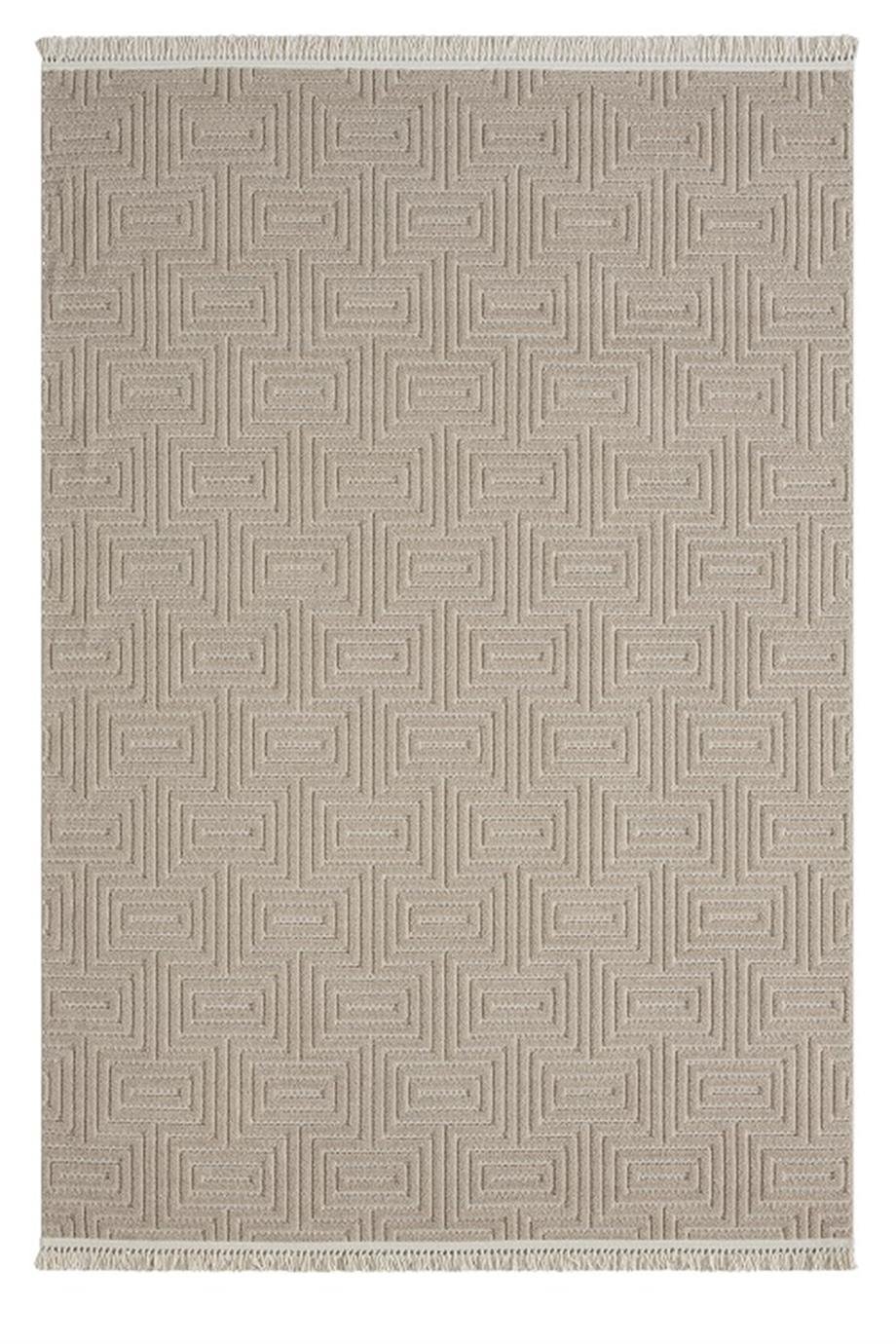 Side 1550-Vizon Dokuma Taban Antitoz İskandinav Desenli Halı