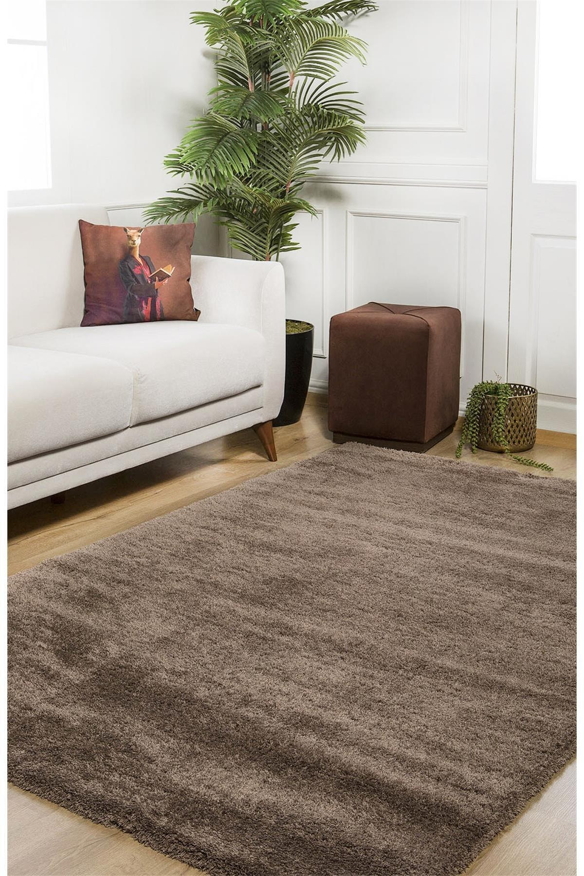 SUPERSOFT KAHVERENGİ SÜPER YUMUŞAK MAKİNE HALISI