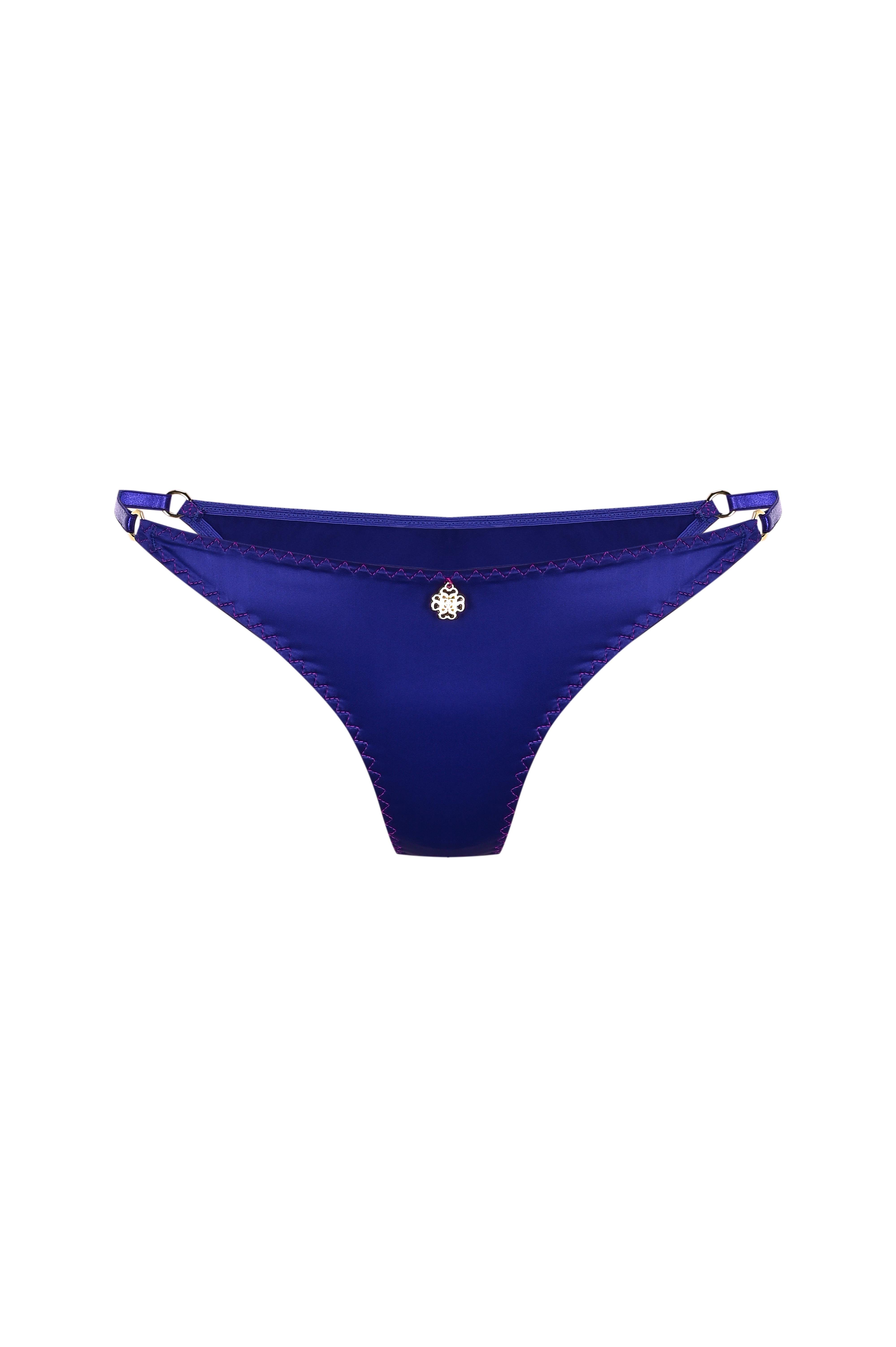 Addria Saks Mavisi Saten Slip