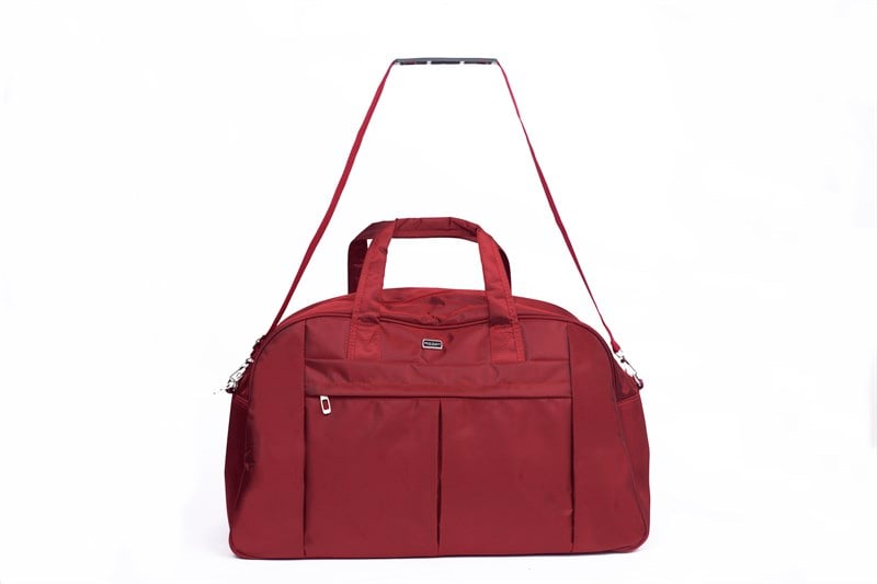 8055 BORDO BÜYÜK BOY SEYAHAT VE EL ÇANTASI