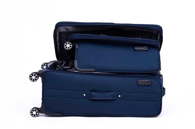 KR  1010 LACİVERT  3 BOY VALİZ SETİ