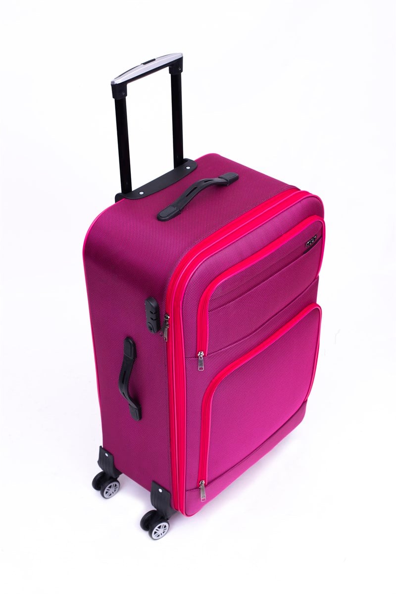 MV 860 PEMBE KABİN BOY VALİZ
