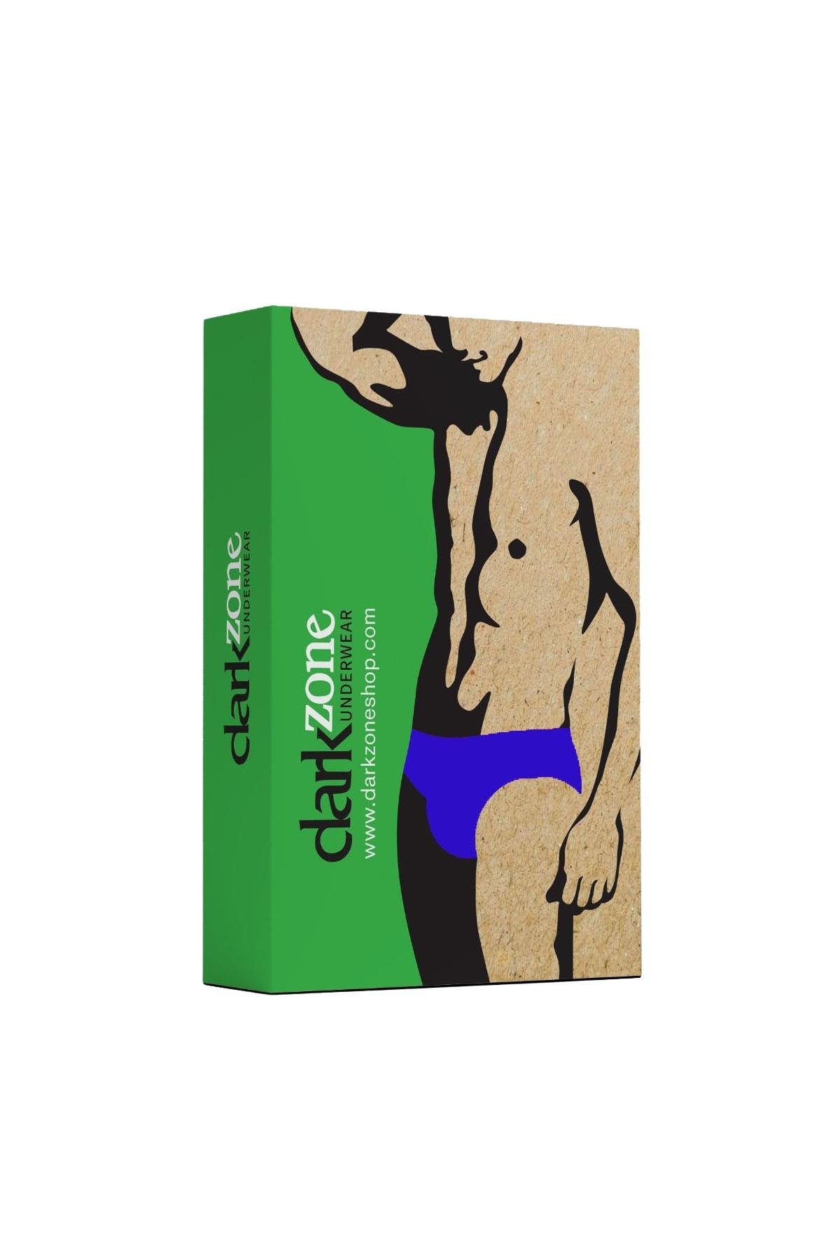 DarkzoneDZN6150Geniş Lastikli Saks Erkek Slip Külot - DZN6150