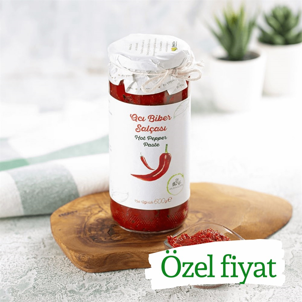 ACI BİBER SALÇASI - 550 GR