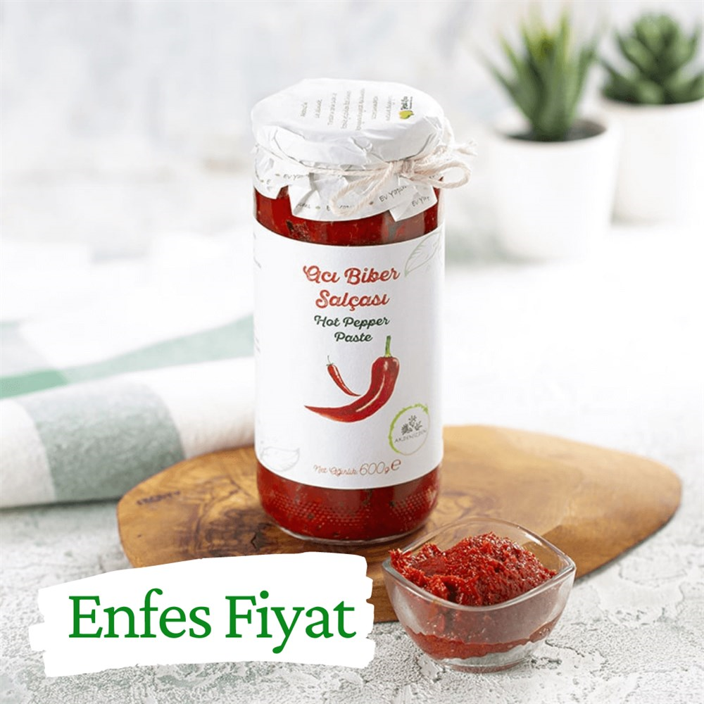 ACI BİBER SALÇASI - 550 GR