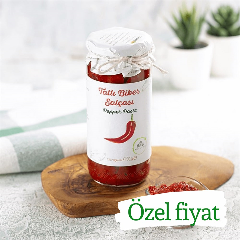 TATLI BİBER SALÇASI-550GR