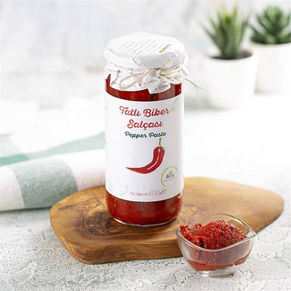TATLI BİBER SALÇASI-550GR